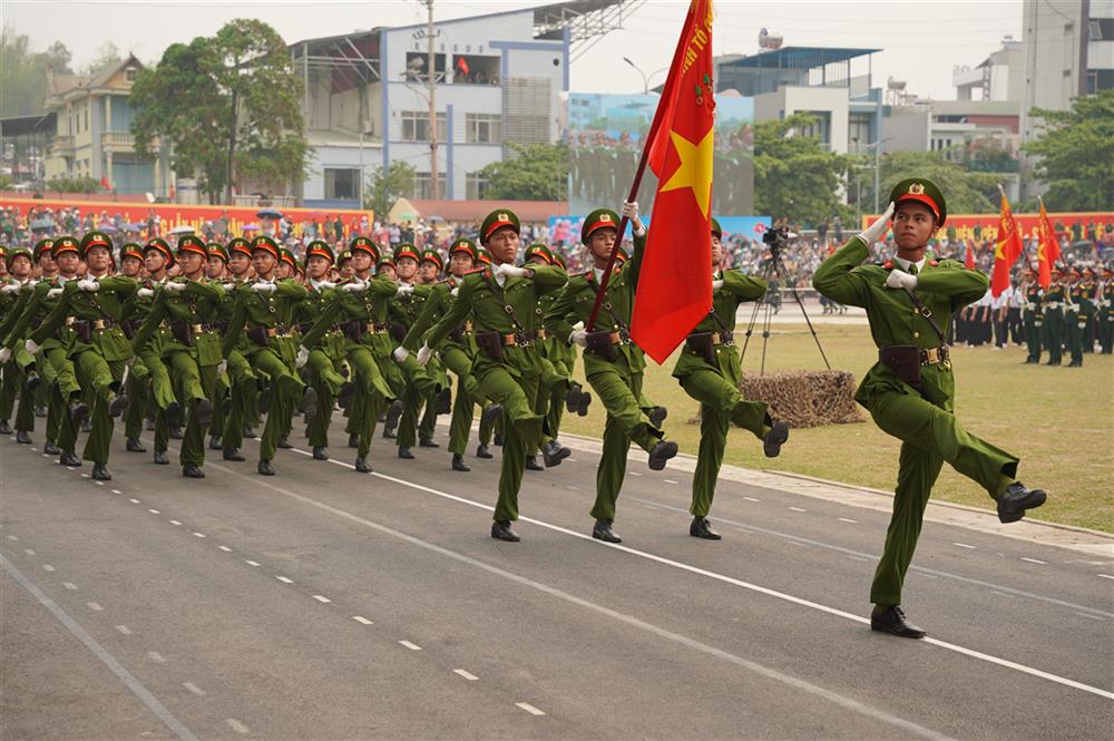 Hợp luyện Lễ mít tinh kỷ niệm 70 năm Chiến thắng Điện Biên Phủ